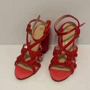 CABI coral heels size 9 (will fit a 8.5) shoe too.